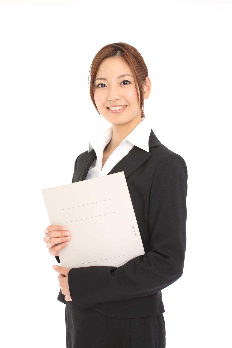 気象予報士(モデルさん)の写真